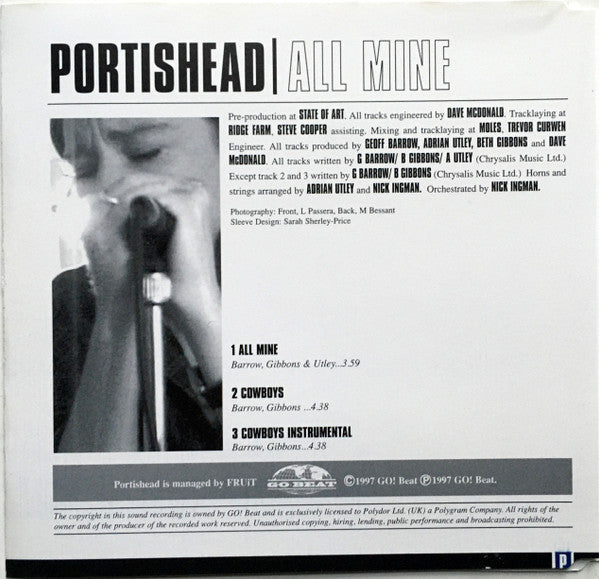 Portishead - All Mine - Used CD image 7