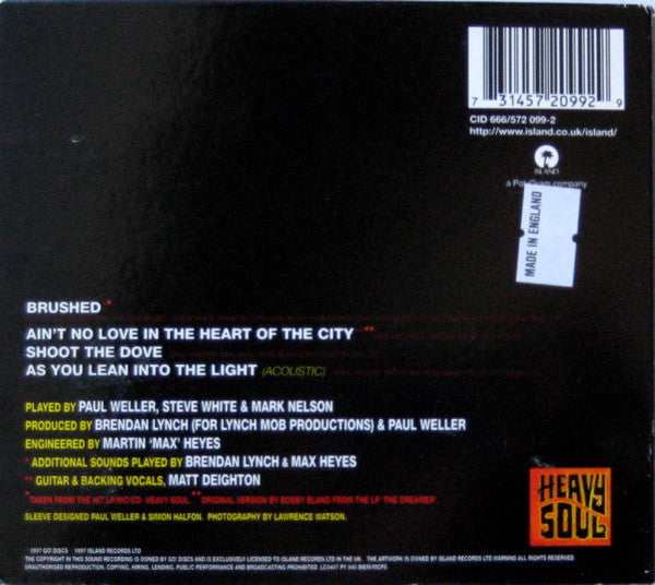 Paul Weller - Brushed (A Heavy Soul EP) - Used CD image 7