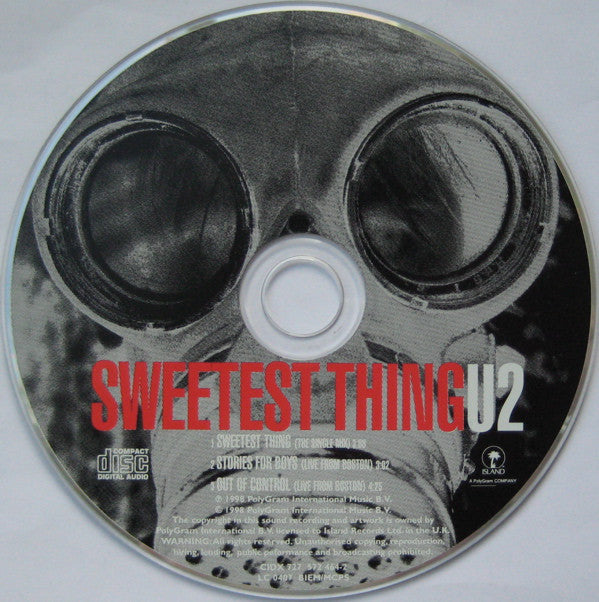 U2 - Sweetest Thing - Used CD image 10
