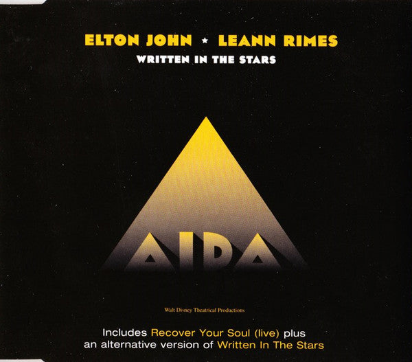 Elton John - Written In The Stars - Used CD image 4