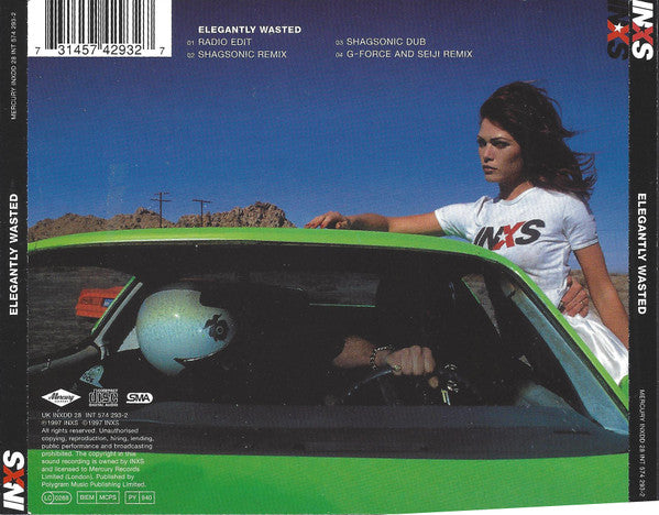 INXS - Elegantly Wasted - Used CD image 7