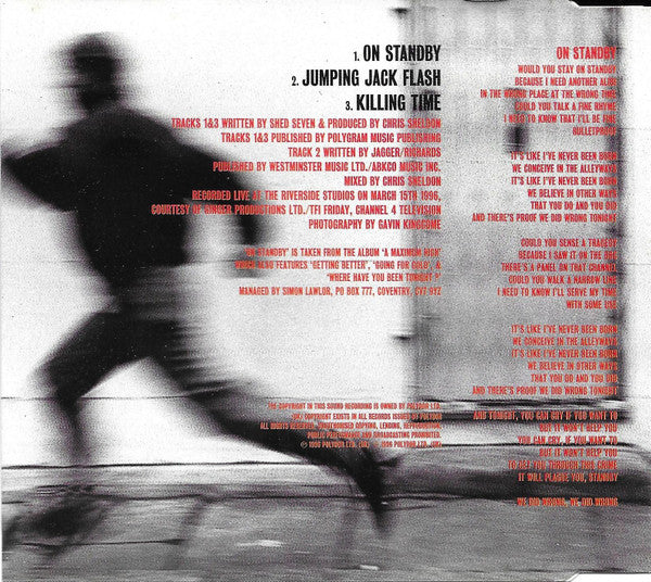 Shed Seven - On Standby - Used CD image 8