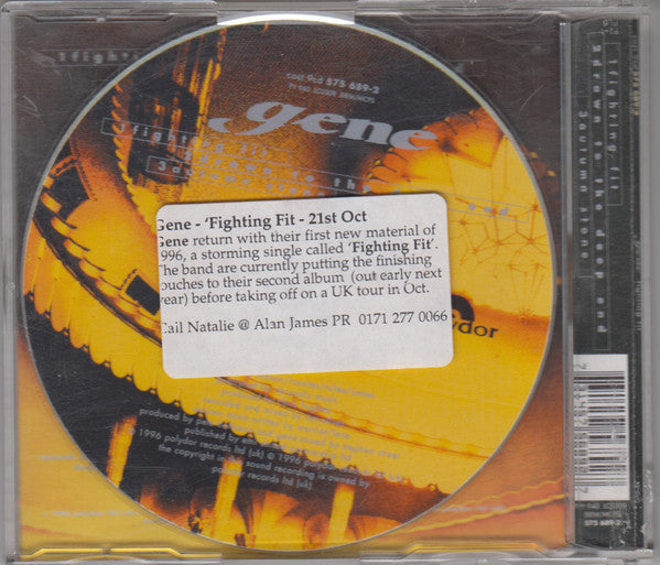Gene - Fighting Fit - Used CD image 5