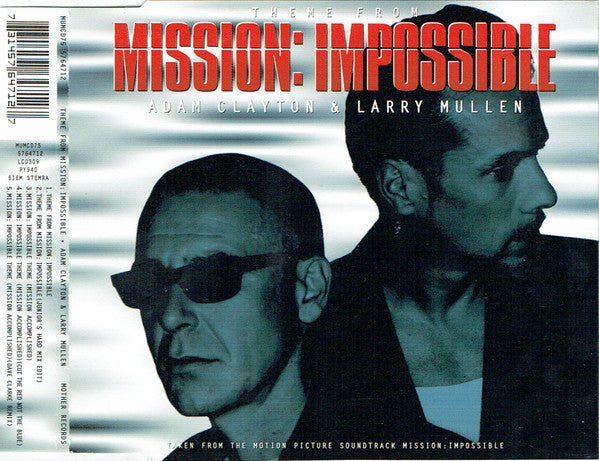 Adam Clayton - me From Mission: Impossible - Used CD image 5