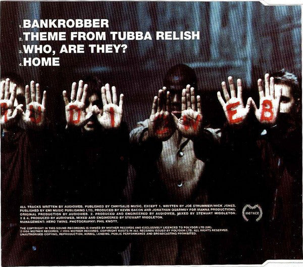 Audioweb - Bankrobber - Used CD image 2