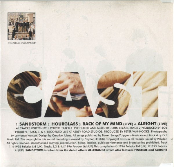 Cast - Sandstorm - Used CD image 4
