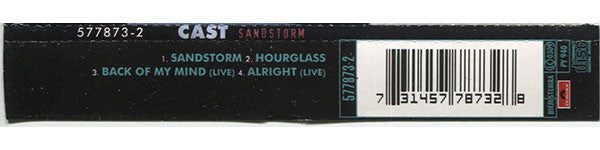 Cast - Sandstorm - Used CD image 6