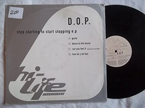 D.O.P. - Stop Starting To Start Stopping EP - Used Vinyl Record 12" image 1