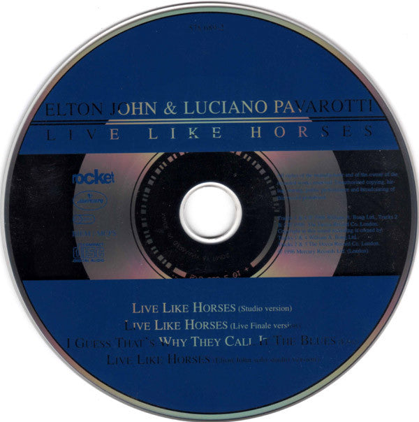 Elton John - Live Like Horses - Used CD image 4