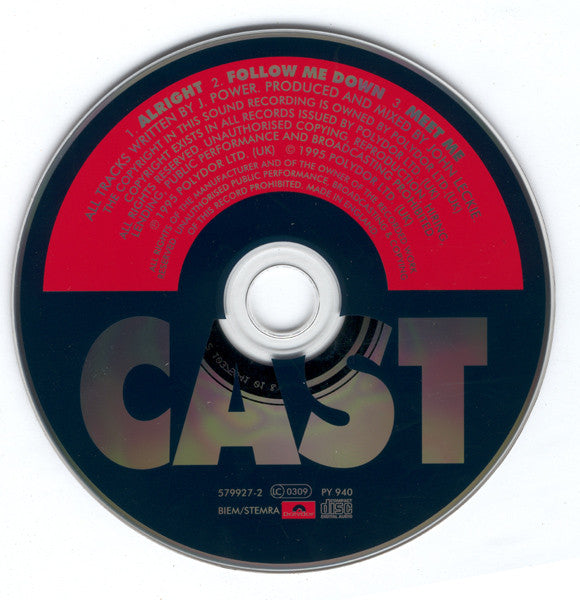 Cast - Alright - Used CD image 4