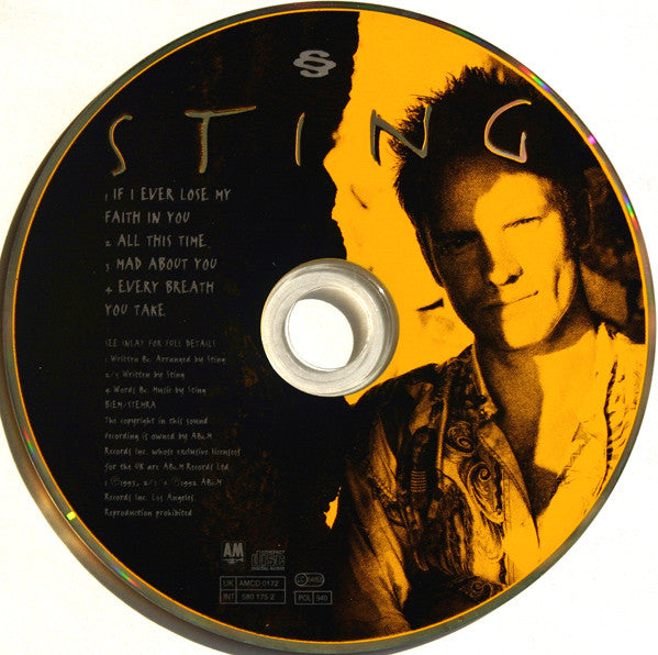 Sting - If I Ever Lose My Faith In You - Used CD image 2