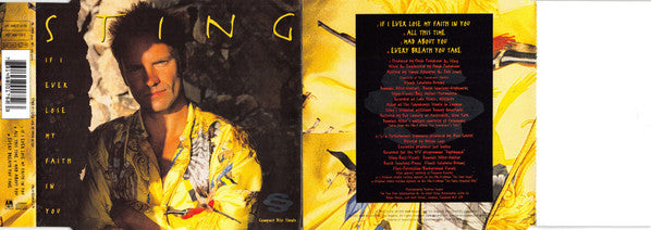 Sting - If I Ever Lose My Faith In You - Used CD image 5