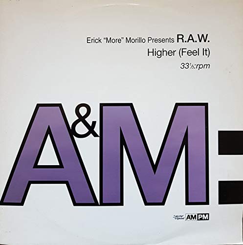R.A.W. - Higher (Feel It) - Used Vinyl Record 12" image 1