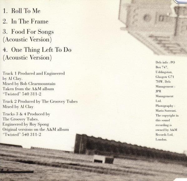 Del Amitri - Roll To Me - Used CD image 3