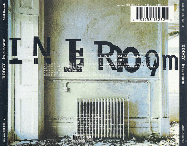 Dodgy - In A Room - Used CD image 2