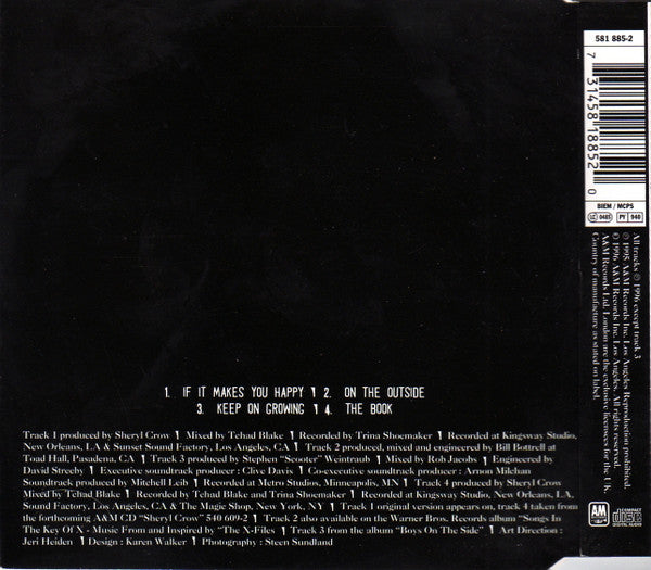 Sheryl Crow - If It Makes You Happy - Used CD image 2