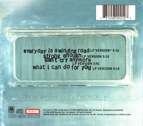 Sheryl Crow - Every Day Is A Winding Road - Used CD image 2