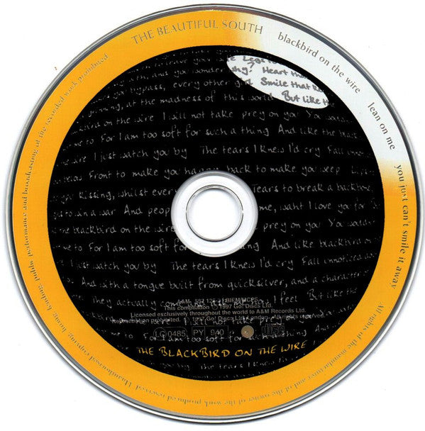 Beautiful South - Blackbird On The Wire - Used CD image 9