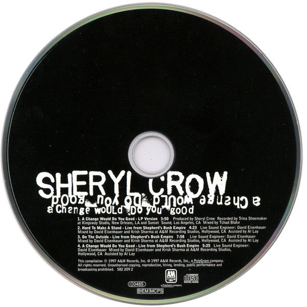 Sheryl Crow - A Change Would Do You Good - Used CD image 3