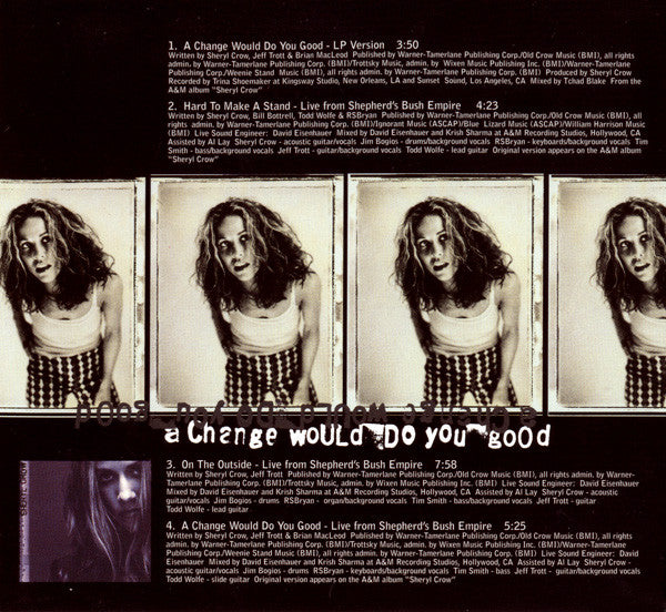 Sheryl Crow - A Change Would Do You Good - Used CD image 4