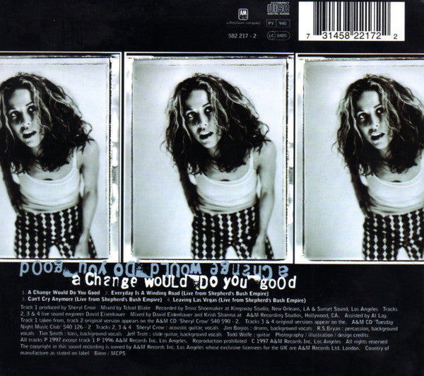 Sheryl Crow - A Change Would Do You Good - Used CD image 2