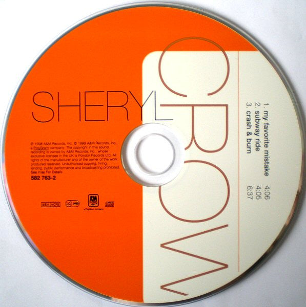 Sheryl Crow - My Favorite Mistake - Used CD image 10