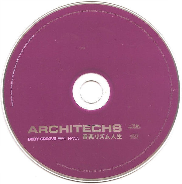 Architechs - Body Groove - Used CD image 6