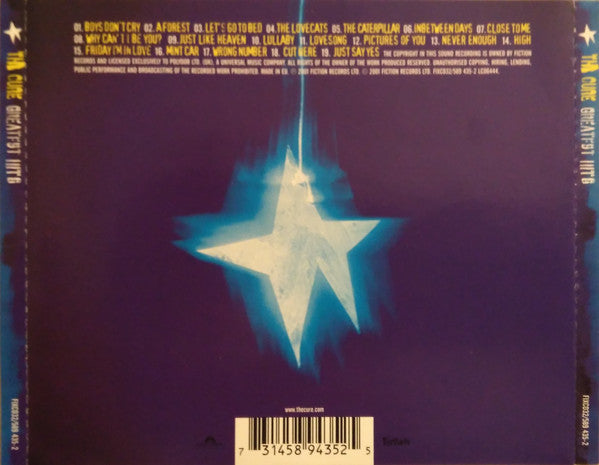Cure - Greatest Hits - CD image 2