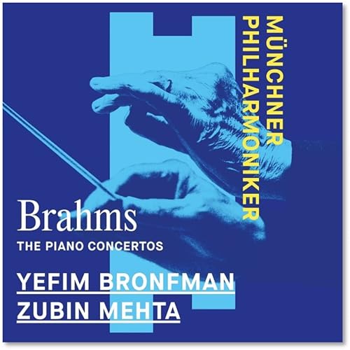Münchner Philharmon - Brahms: The Piano Concertos - Vinyl Record VINYL image 1