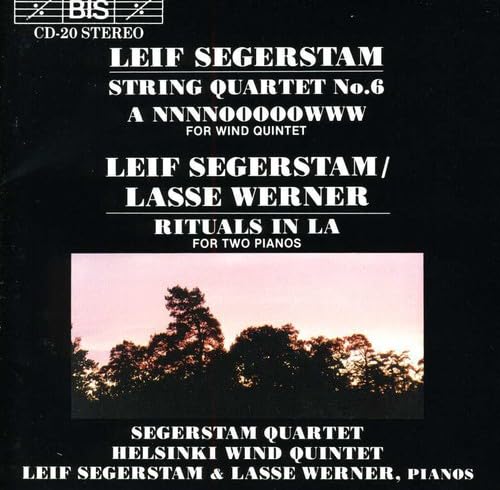 SEGERSTAM - STR 4TET 6 /WIND 5TET - CD image 1