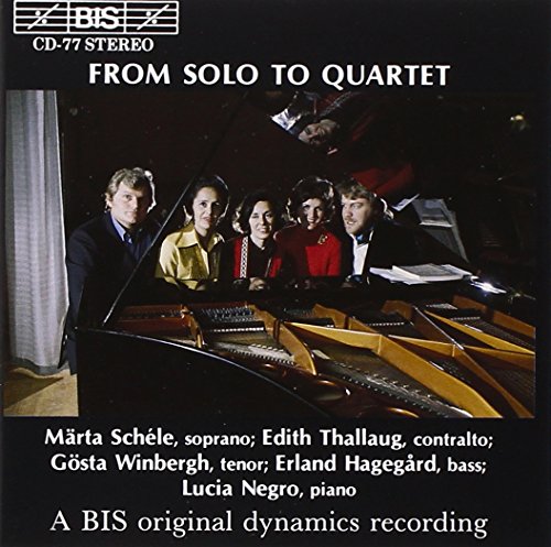 Marta Schele - From Solo To Quartet - CD image 1