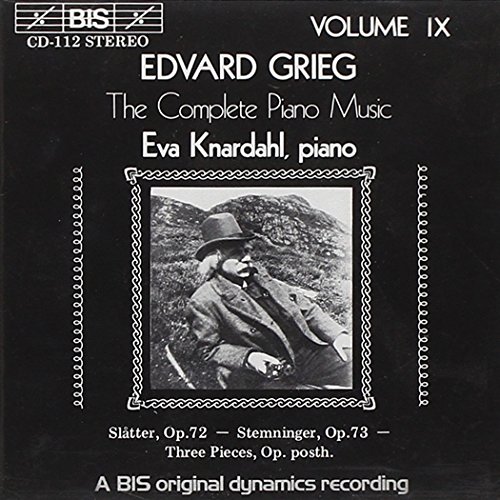 KNARDAHL - CPT PNO MUSIC VOL 9 - CD image 1