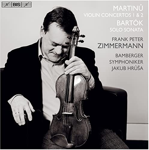 ZIMMERMANN/BAMBERGER - MARTINU:VIOLIN CONCERTOS - CD image 1