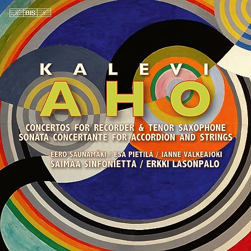 EERO SAUNAMAKI; ESA - KALEVIA AHO CONCERTOS FOR REC - CD image 1