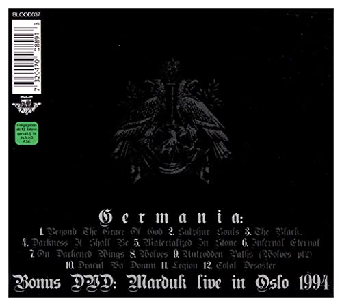 MARDUK - GERMANIA (CD+DVD) - DCD image 2