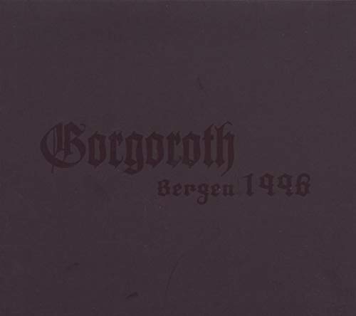 GORGOROTH - BERGEN 1996 - CD image 1