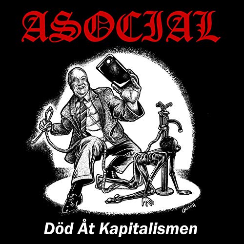 Asocial - Död Åt Kapitalismen - CD image 1