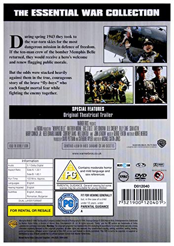 Memphis Belle - DVD image 2