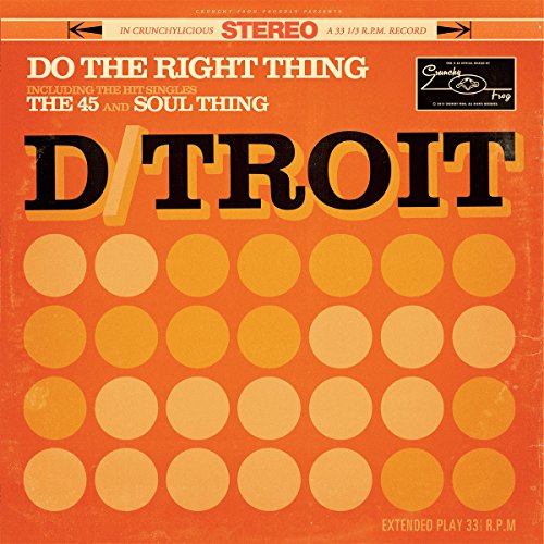D/TROIT - DO THE RIGHT THING - Vinyl Record image 1