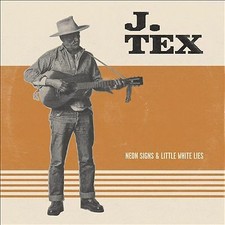 J.TEX - NEON SIGNS & LITTLE WHITE LIES (ORANGE VINYL) - Vinyl Record image 1