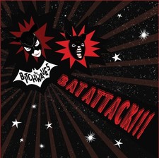 BITCHWAVES - BAT ATTACK!!! - Vinyl Record 7" (Coloured Vinyl) image 1