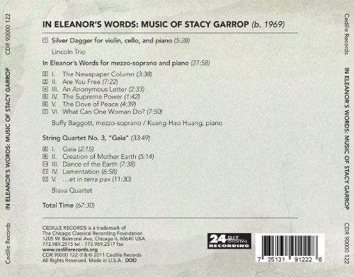 Lincoln Trio - In Eleanors Words - CD image 2