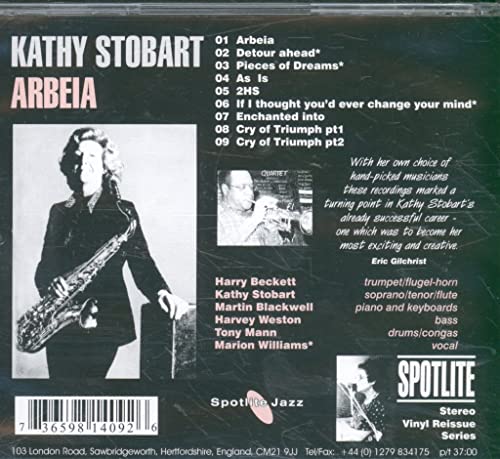 STOBART KATHY/QUINTE - ARBEIA - CD image 2