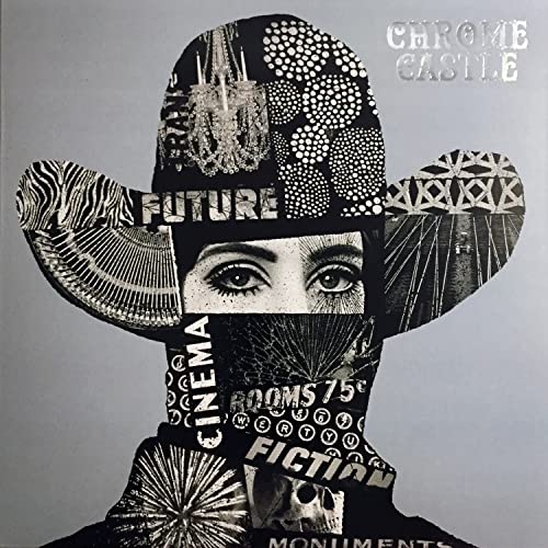 CHROME CASTLE - S/T (BLUE VINYL VERSION) - Vinyl Record image 1