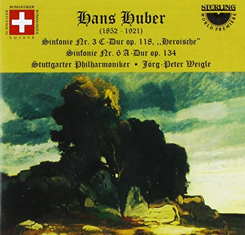 STUTTGARTER PHIL/WEI - HUBER:SYMPHONY NOS. 3 & 6 - CD image 1