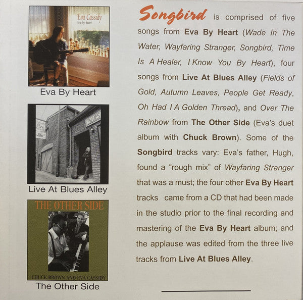 Eva Cassidy - Songbird - Used CD image 10