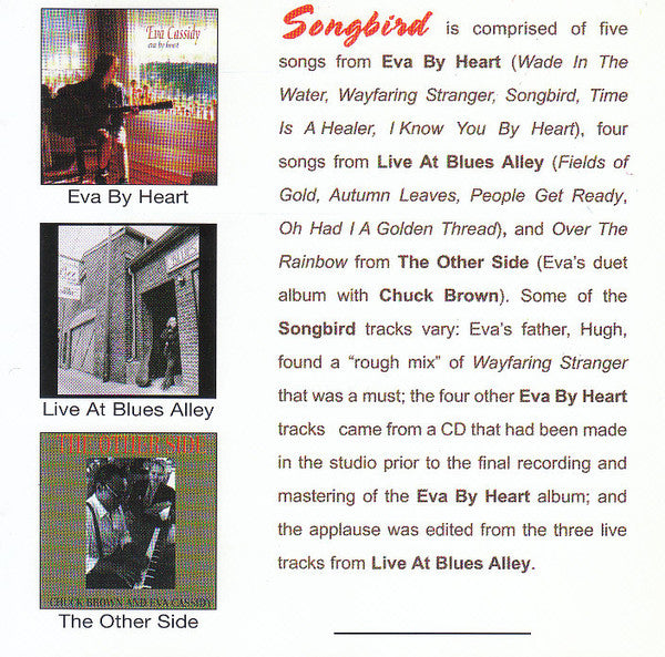Eva Cassidy - Songbird - Used CD image 4