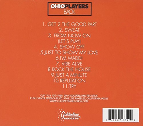 Ohio Players - Back - CD image 2