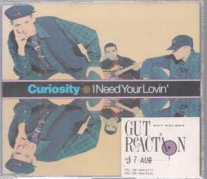 Curiosity - I Need Your Lovin' - Used CD image 1