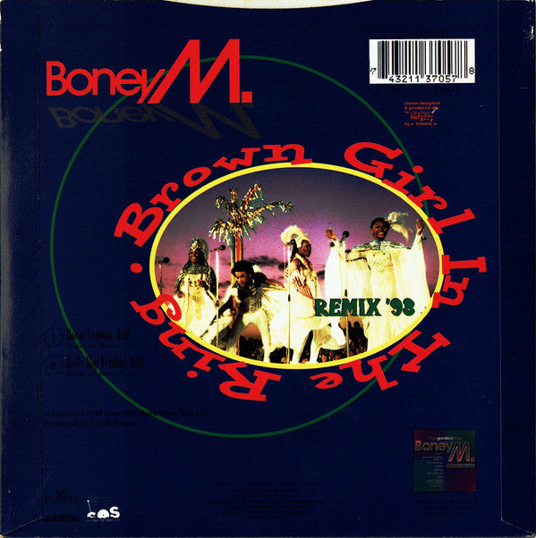 Boney M. - Brown Girl In The Ring (Remix '93) - Used Vinyl Record 7" image 2